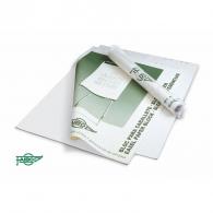 FAIBO Bloc papel 25 hojas lisas, bolsa individual 65 x 90