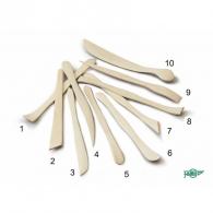 FAIBO Bolsa con 10 palillos de madera para modelar, 20 cm