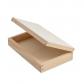 FAIBO Caja de madera para decorar, 23 x 14 x 5 cm
