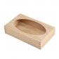FAIBO Caja para pañuelos de madera para decorar 23 x 14 x 5 cm