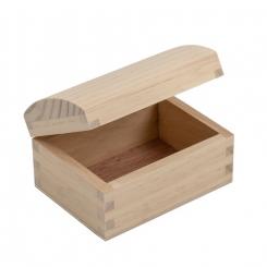 FAIBO Cofre de madera para decorar 17 x 11 x 8,5 cm