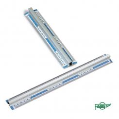 Faibo Dobledecímetro de aluminio 20 cm.