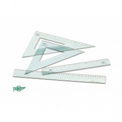FAIBO Escuadra de plástico inyectado SERIE TECNIT, 20 cm