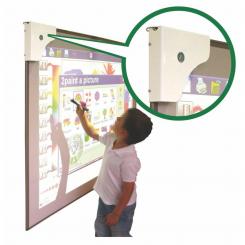 Faibo Kit protector pizarras interactivas con cubrehilos,