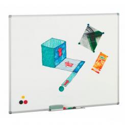 Faibo Pizarra interactiva integrada, acero vitrificado*, 122 x 150