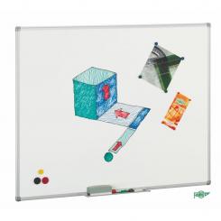 Faibo Pizarra interactiva integrada, acero vitrificado mate*, 122 x 200