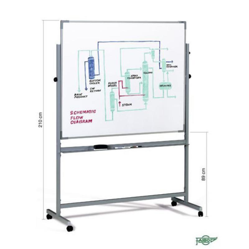 faibo-pizarra-volteable-c-ruedas-y-pizarra-en-marco-aluminio-dos-caras-de-trabajo-de-acero-blanco-las-dos-superficies-90-x-120