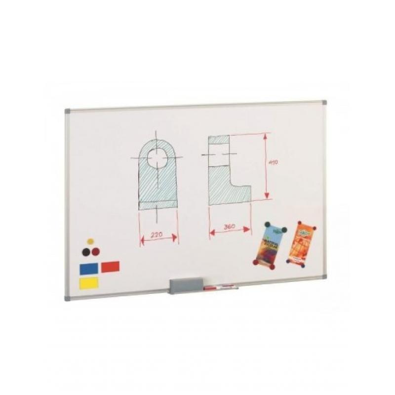 Faibo Pizarras en acero lacado blanco. 60 x 90