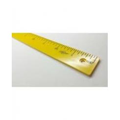 Faibo Regla de plástico magnético 100 cm.