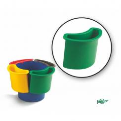 FAIBO Selector de residuos para papelera ref. 318, color marrón