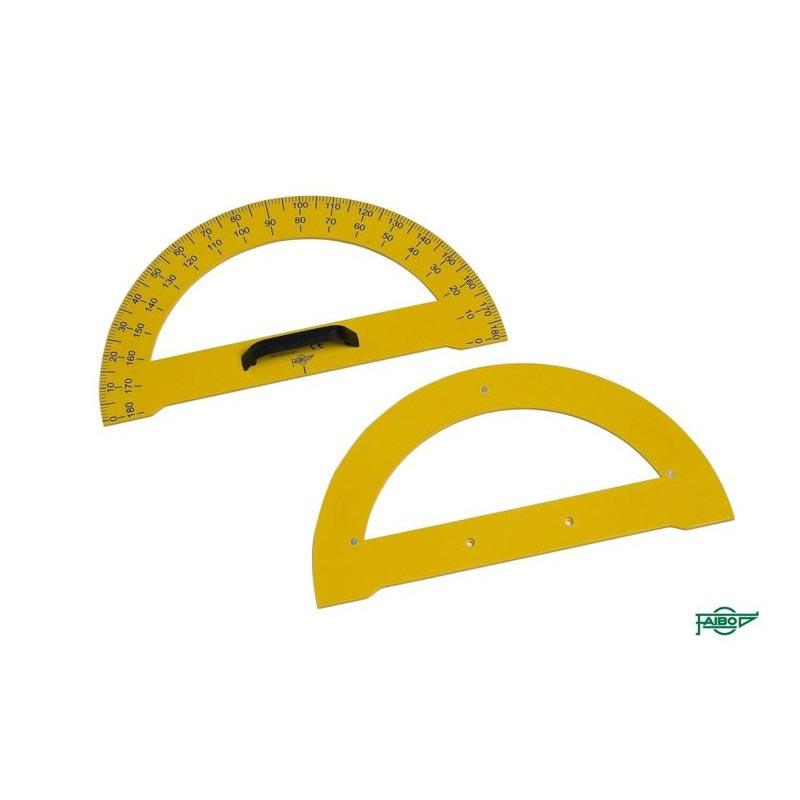 Faibo Semicírculo de plástico magnético 40 cm.