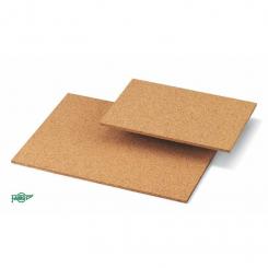 FAIBO Tabla para picado soporte de fibra 3 mm y corcho de 4mm, 20 x 30 cm