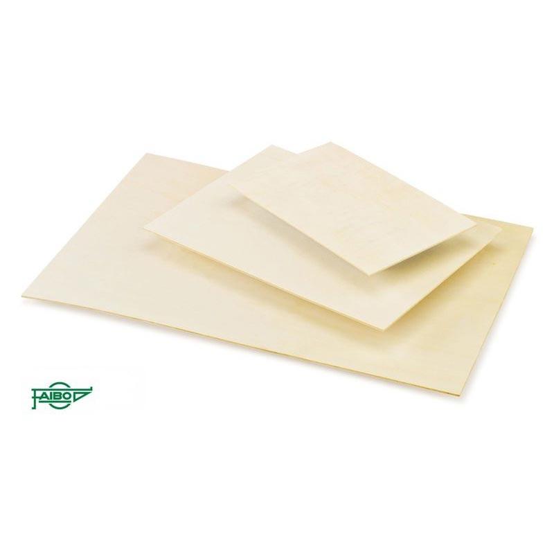 FAIBO Tablero para manualidades 3 mm, paquete 25 uds, 39,5 x 59,5 cms