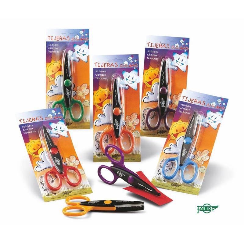 faibo-tijeras-dentadas-blister-13-cm