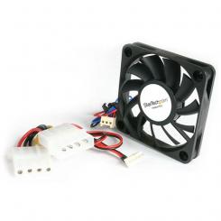 StarTech.com FAN5X1TX3 sistema de refrigeración para ordenador Carcasa del ordenador Ventilador 5 cm Negro