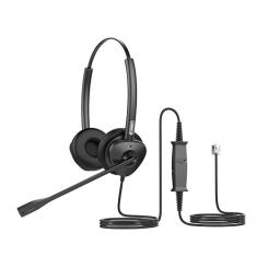 Fanvil HT302 auricular y casco Auriculares Alámbrico Diadema Oficina/Centro de llamadas USB tipo A Negro