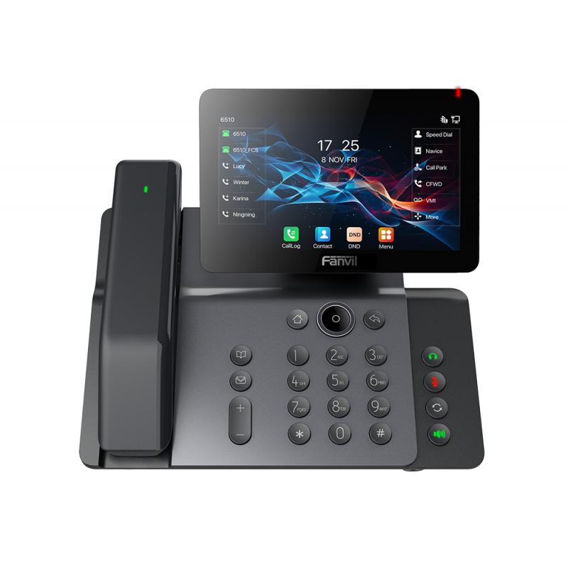 fanvil-v66-pro-telefono-ip-gris-oscuro-20-lineas-ips-wifi