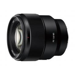 FE 85mm F1.8 MILC / SLR Teleobjetivo Negro