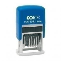 Fechador Ent.Aut. COLOP S126 4 mm.