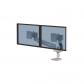 Fellowes Brazo para monitor Compacto Doble Tallo™ Blanco