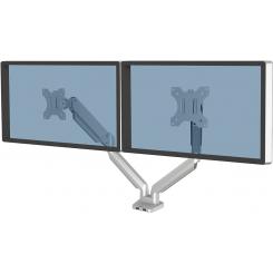 Fellowes Brazo para monitor Compacto Doble Tallo? Plata