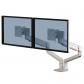 Fellowes Brazo para monitor Doble Tallo™ Plata