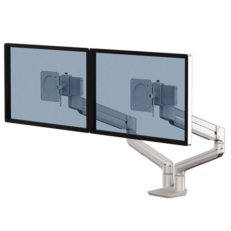Fellowes Brazo para monitor Doble Tallo™ Plata