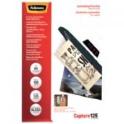 FELLOWES Pack 100 Fundas Plastificar 125 micras Adhesivas A4