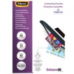 FELLOWES Pack 25 Fundas Plastificar Imagelast 80 micras Brillo A5