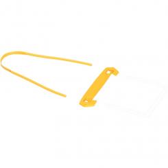 FELLOWES Pack de 100 Fasteners de plástico Tube Clip