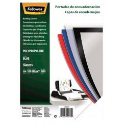 FELLOWES Pack de 100 portadas PP Azul A4 450 micras