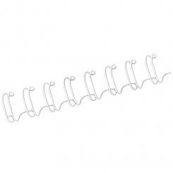 FELLOWES Pack de 100 wires Blancos 6 mm / paso 3:1