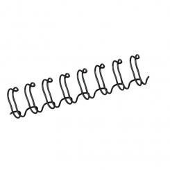 FELLOWES Pack de 100 wires Negro 12 mm / paso 3:1