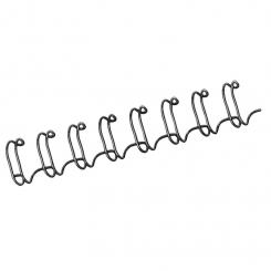 FELLOWES Pack de 100 wires Negro 6 mm / paso 3:1
