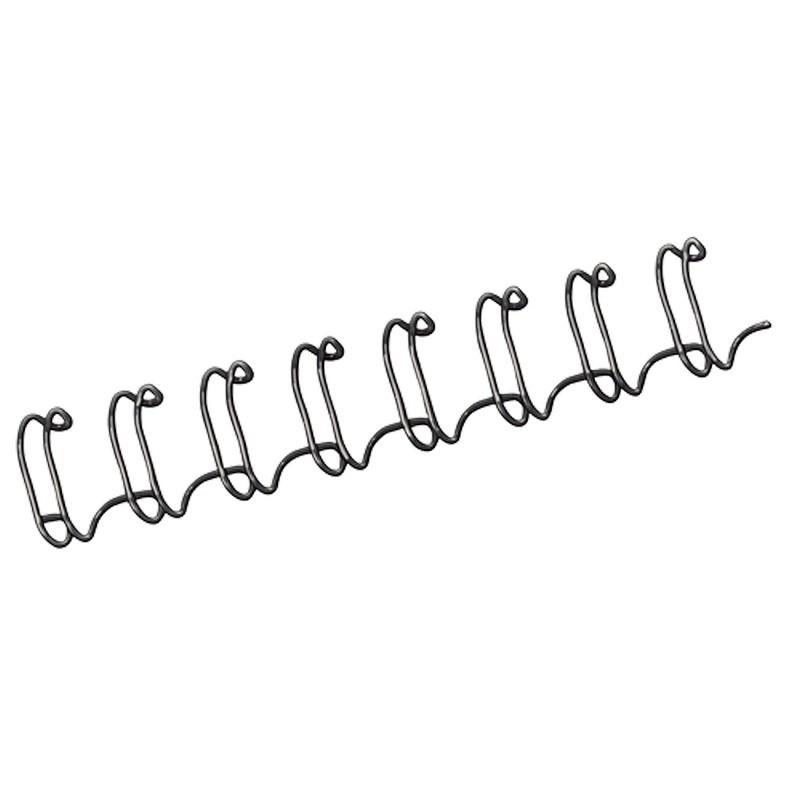 fellowes-pack-de-100-wires-negro-8-mm-paso-31