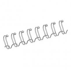 FELLOWES Pack de 100 wires Plata 10 mm / paso 3:1
