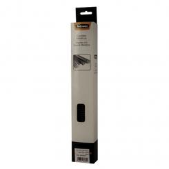 FELLOWES Pack de 25 espirales metálicas Negras 38 mm / paso 5:1