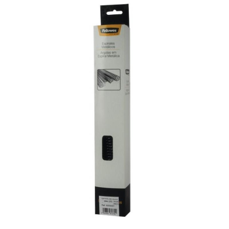 fellowes-pack-de-25-espirales-metalicas-negras-6-mm-paso-51