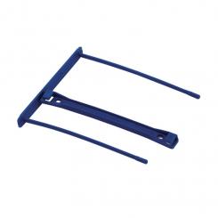 FELLOWES Pack de 50 Fasteners de plástico Pro Clip Azul (100mm)