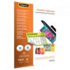 Fellowes Pack de 50 Fundas de Plastificar Creative Collection (5x10)