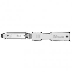 FELLOWES Quitagrapas con protección Microban LX815