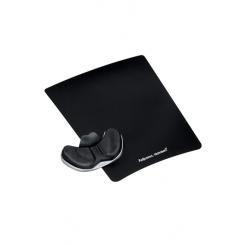 Fellowes Reposamuñecas deslizante de espuma canal-V™ Negro