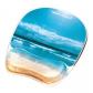 Fellowes Reposamuñecas para teclado Photo Gel Playa Tropical