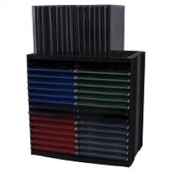 FELLOWES Torre para CDs Negro