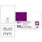 ficha-liderpapel-lisa-nº1-65x95mm-paquete-de-100-180g