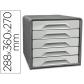 fichero-cajones-de-sobremesa-cep-smoove-5-cajones-color-gris-288x360x270-mm