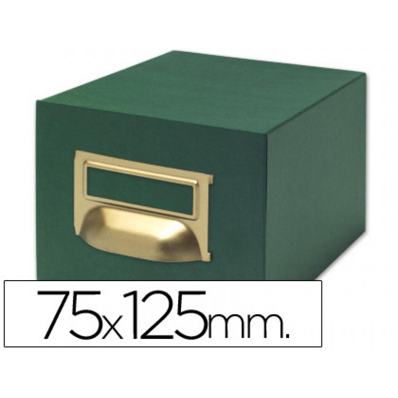 fichero-fichas-tela-verde-1000-fichas-n2-tamano-75x125-mm