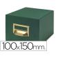 fichero-fichas-tela-verde-1000-fichas-n3-tamano-100x150-mm