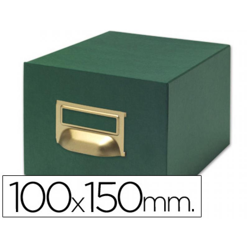 fichero-fichas-tela-verde-1000-fichas-n3-tamano-100x150-mm