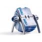 FICHERO ROTATIVO TARJETERO DURABLE VISIFIX FLIP VEGAS (400 tarjetas) PLATEADO